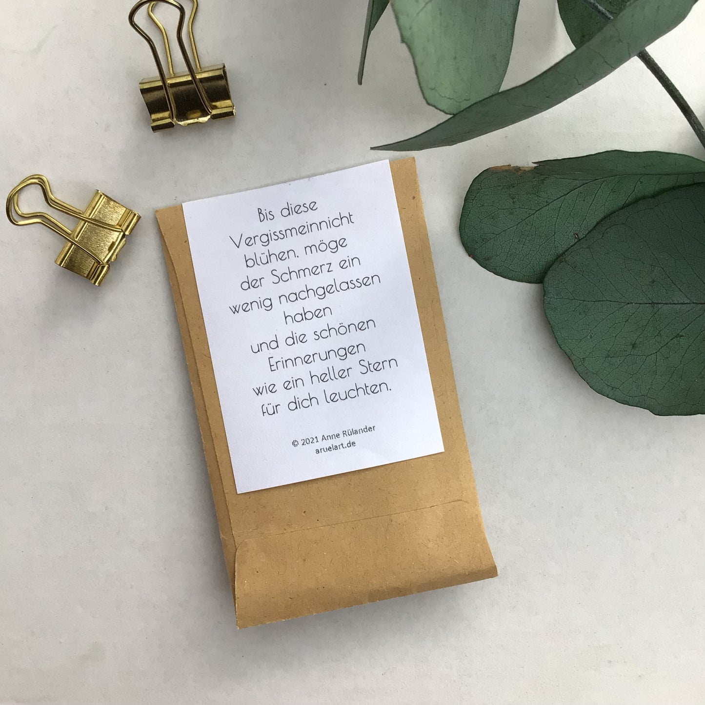 AruelArt Trost Geschenkbox schwarz Stern