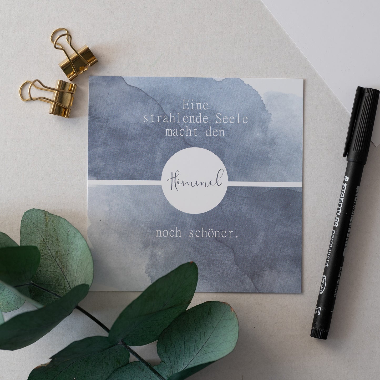 AruelArt Trost Geschenkbox schwarz Stern